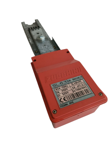 Tête d'alimentation gauche Zucchini 70601062 ip55 3l+n+pe 63a